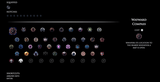 Hollow Knight Menu